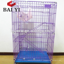 2018 vente en gros vente chaude pliage grande cage de chat